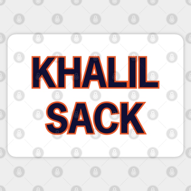 Khalil Sack - White Sticker by KFig21